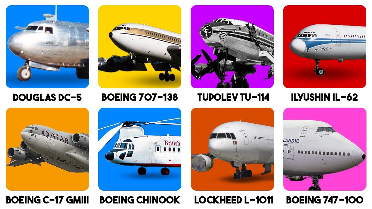30 Aircraft You Won’t Believe These Airlines Actually Flew