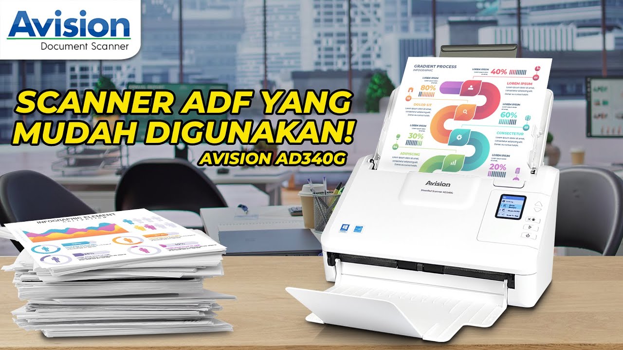 Scanner Avision AD340G