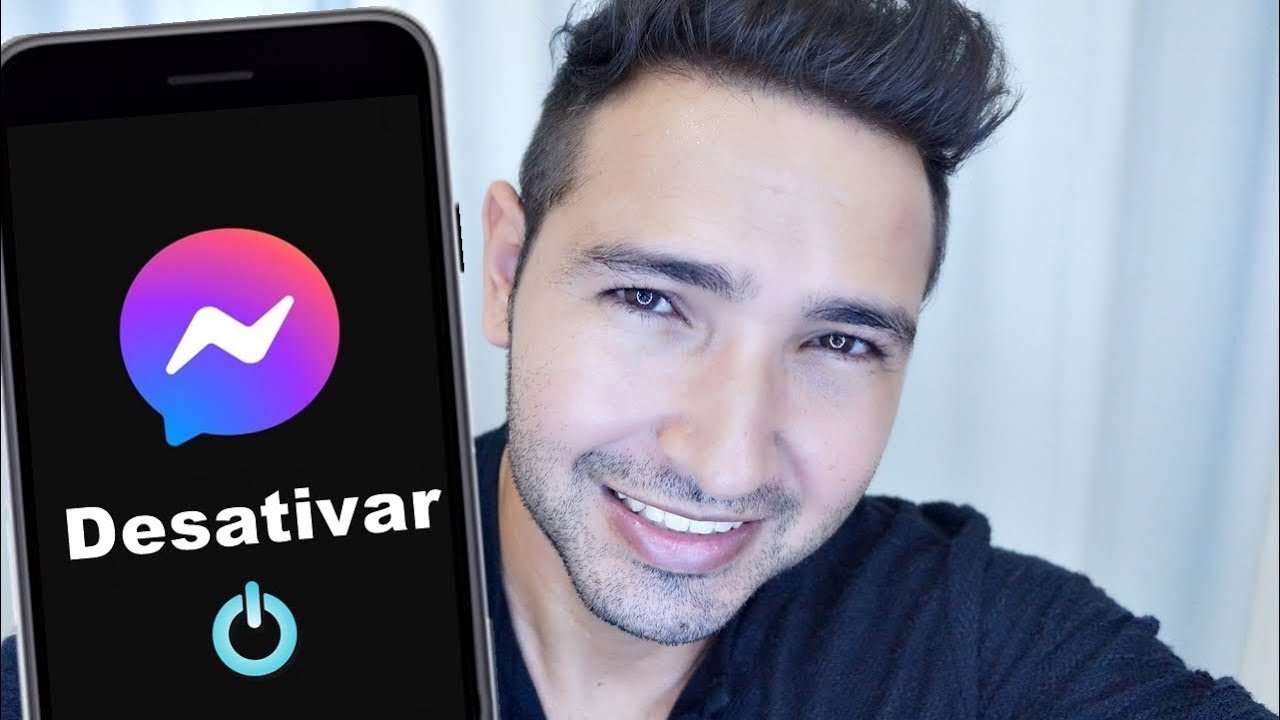 como desativar facebook messenger temporariamente