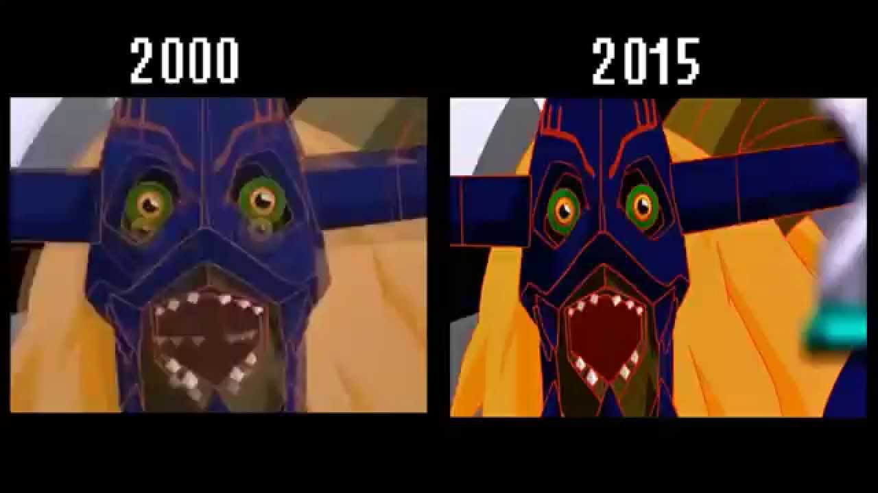 Digimon Our War Game - comparación