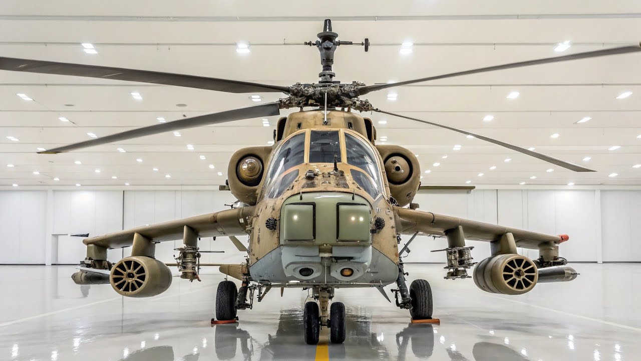 Миль Ми-28 «Ночной охотник» — ударный боевой вертолёт нового поколения