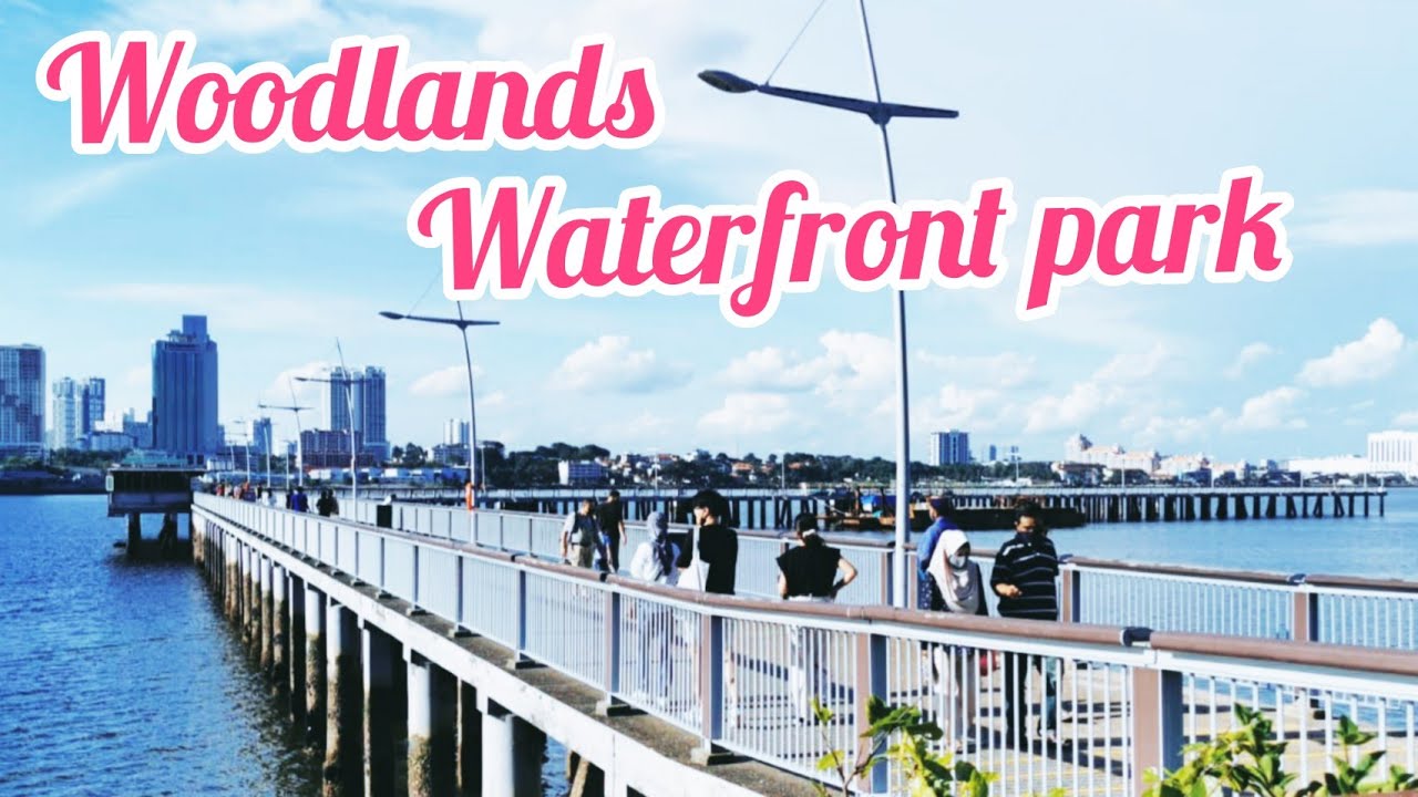 Woodlands waterfront park in Singapore