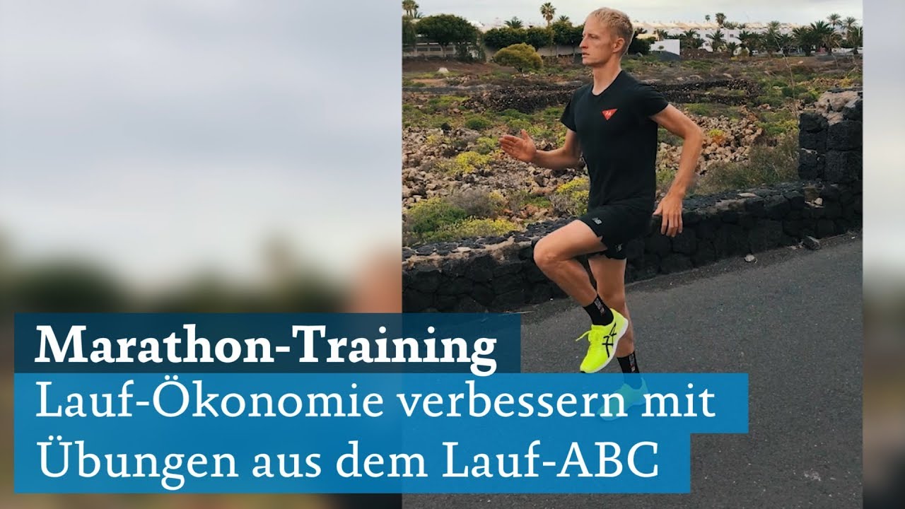 K&ouml;lner Laufcoach Frederik Martin erkl&auml;rt &Uuml;bungen aus dem Lauf-ABC