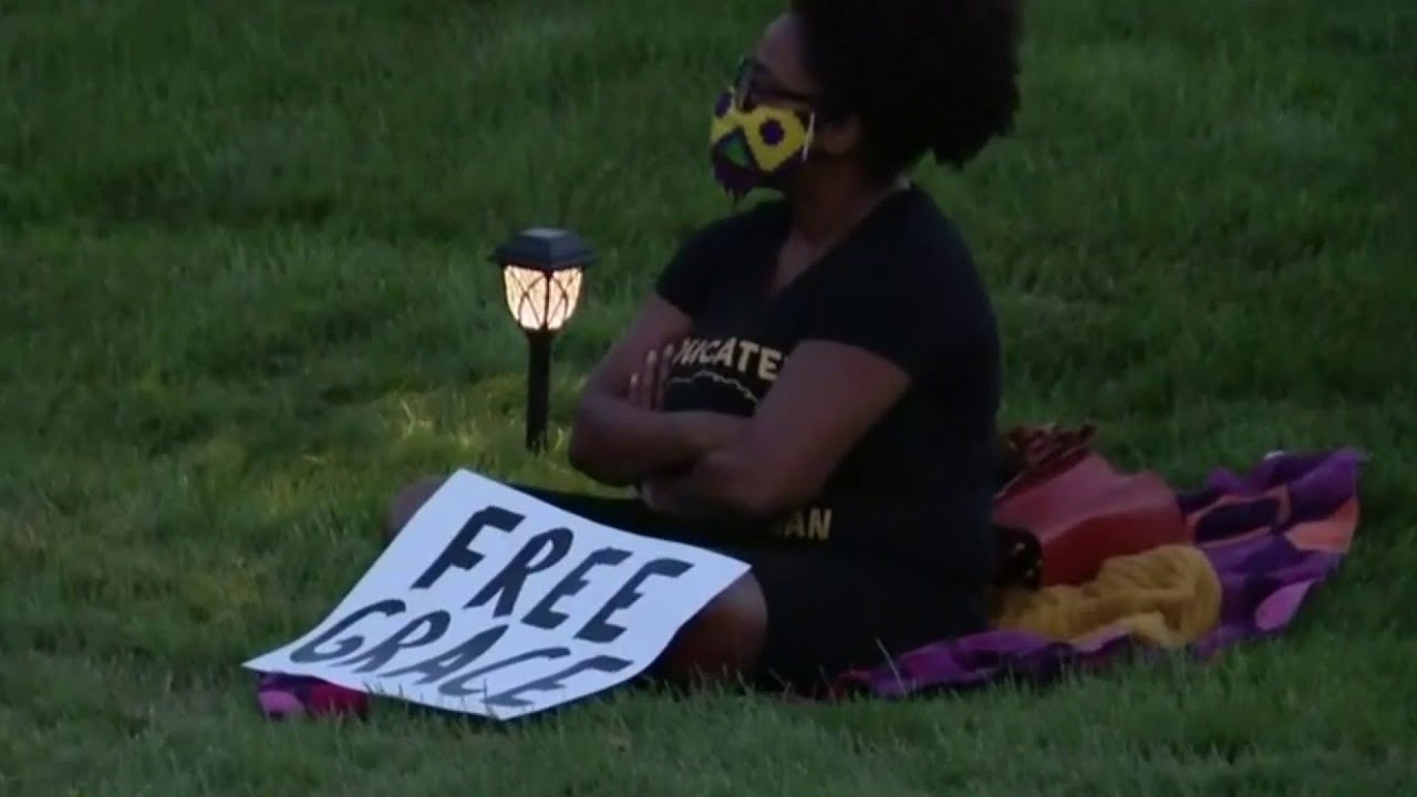 Protest held outside Children&rsquo;s Village in Pontiac demanding the release of &lsquo;Grace&rsquo;