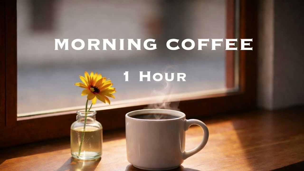 Sunny Morning Cafe Jazz ☀️ 1 Hour Relaxing Piano for Study & Focus