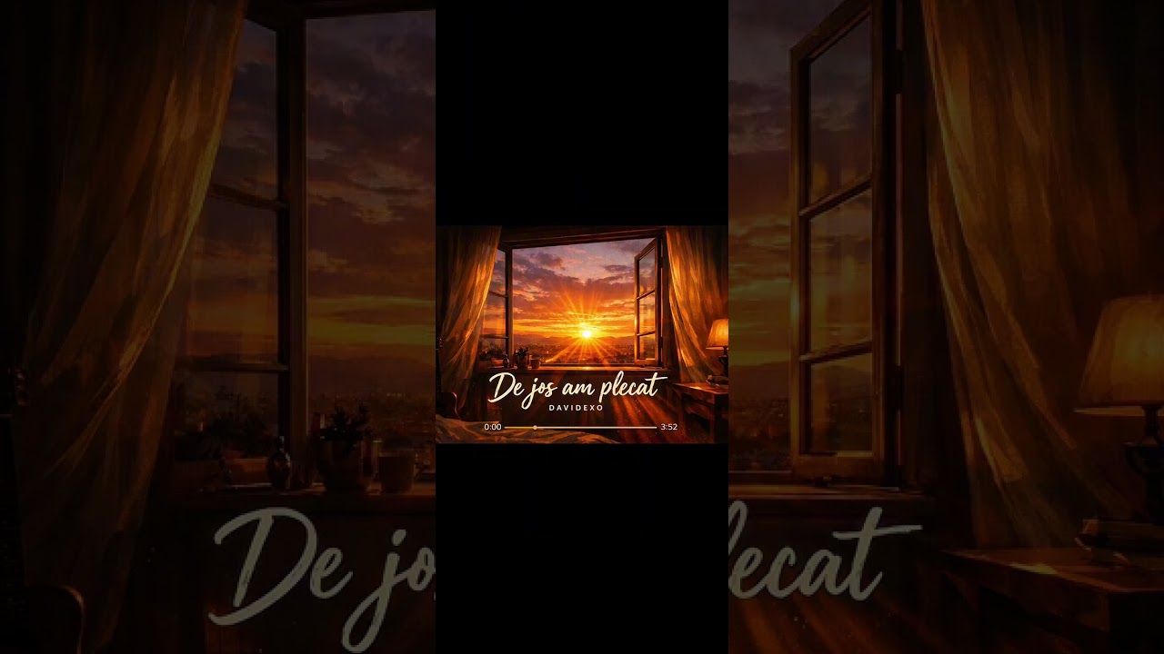 🌅 De jos am plecat – davidexo