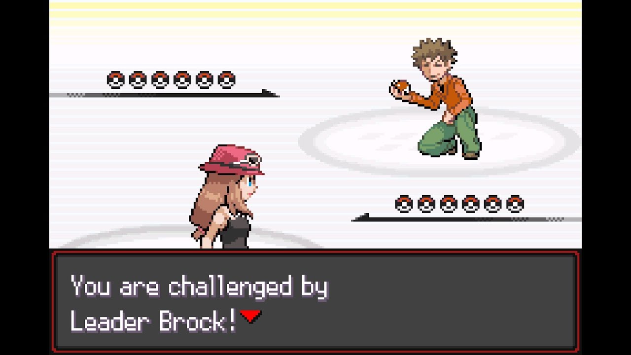 Pokemon Radical Red • Leader Brock - Rematch [Normal Mode 4.1]