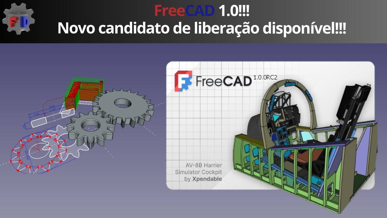 FreeCAD 1.0!!! Novo candidato de lançamento disponível !!! | FreeCAD 1.0.0RC2