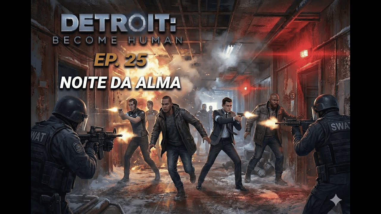 Detroit Become Human - Noite da Alma | Ep 25