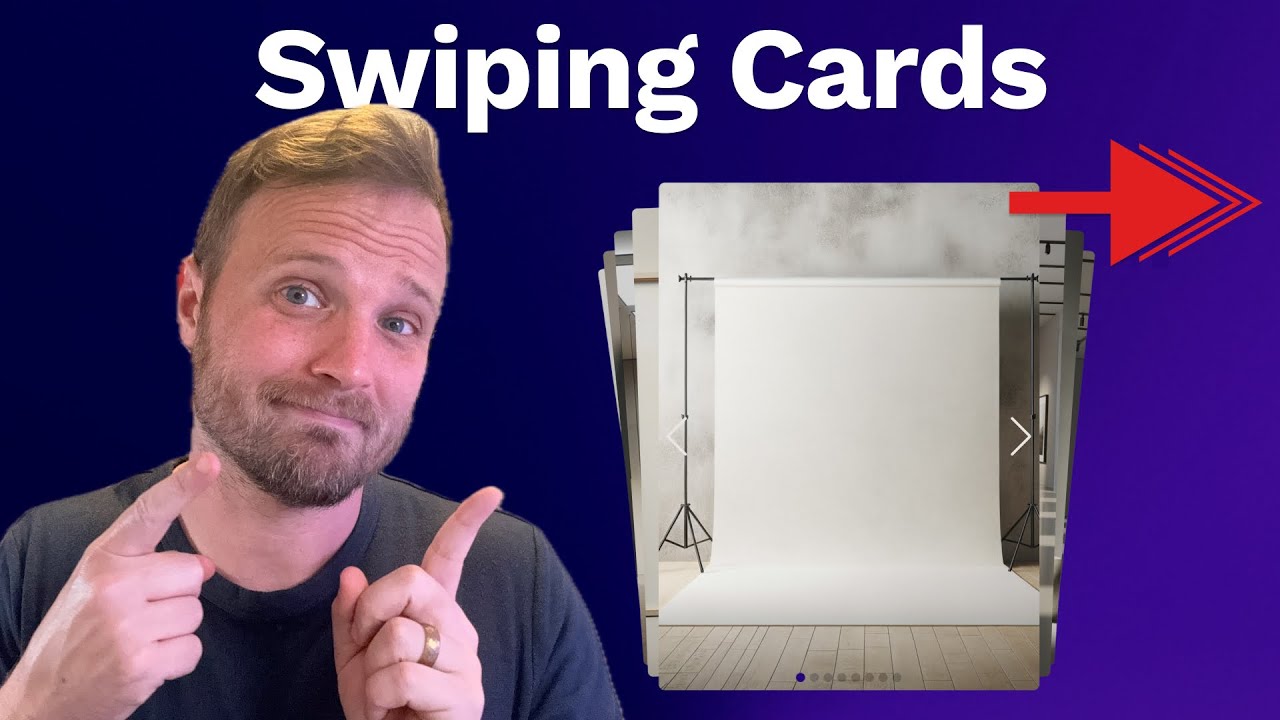 No More BORING Carousels – Swiping Cards in Squarespace