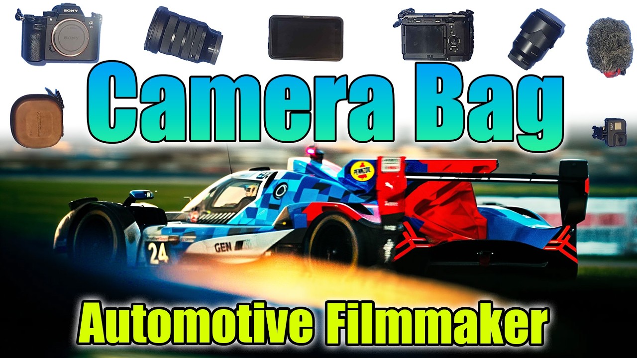 What's Inside My Camera Bag | Automotive Filmmaker Edition