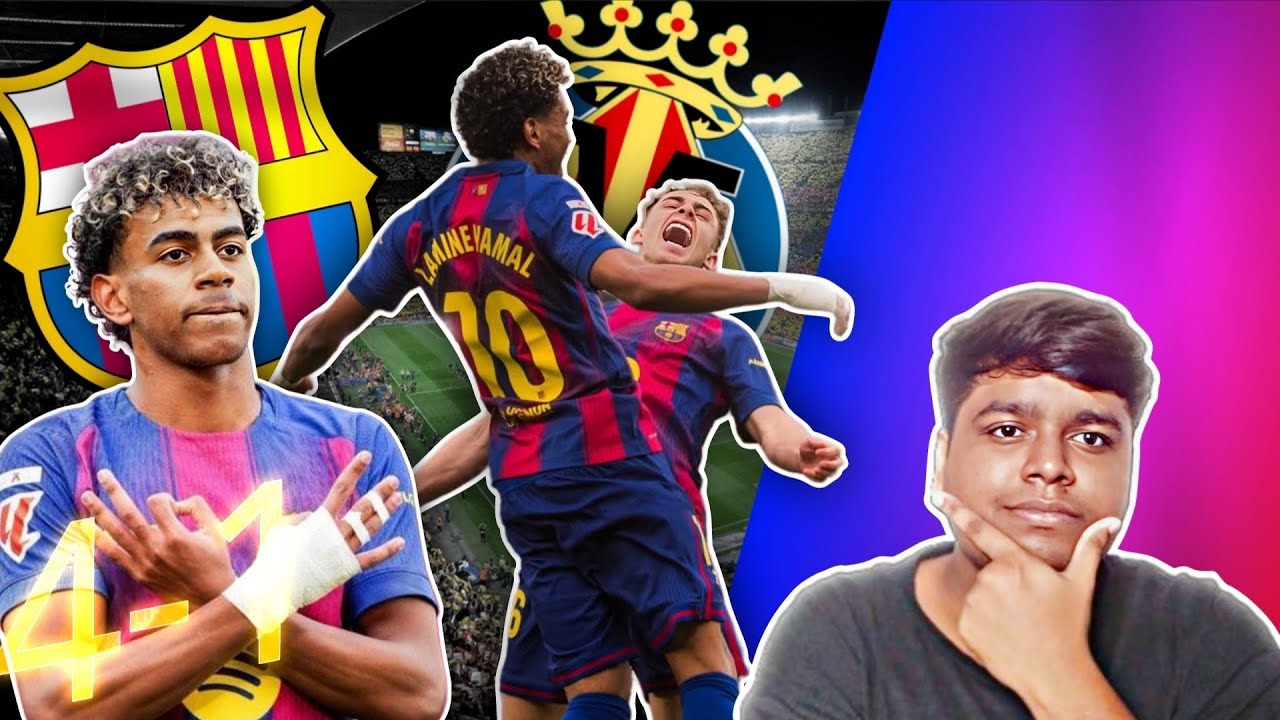 Lamine Yamal Hattrick Barcelona Destroyed Villarreal 4-1