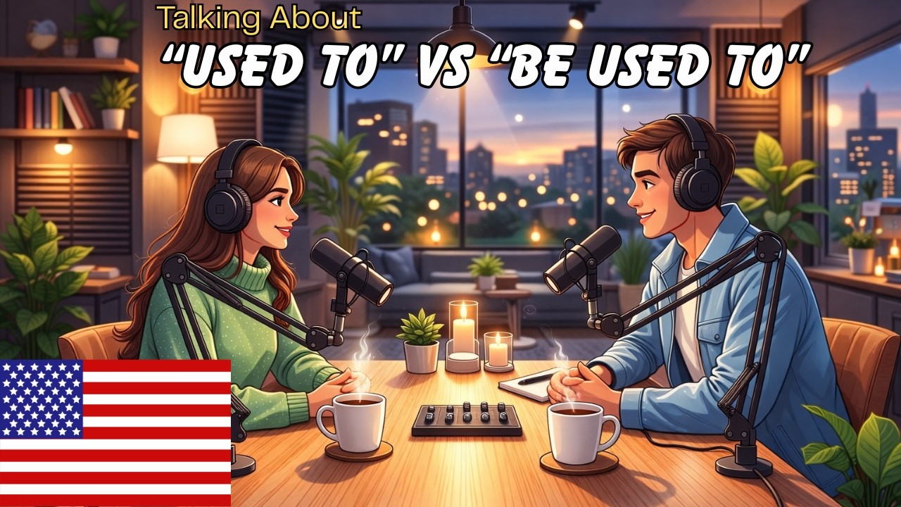 How to Use “Used To” vs “Be Used To” in English | Daily Conversations Podcast?