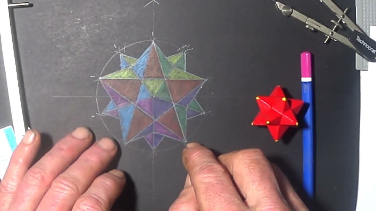 Drawing the Small Stellated Dodecahedron