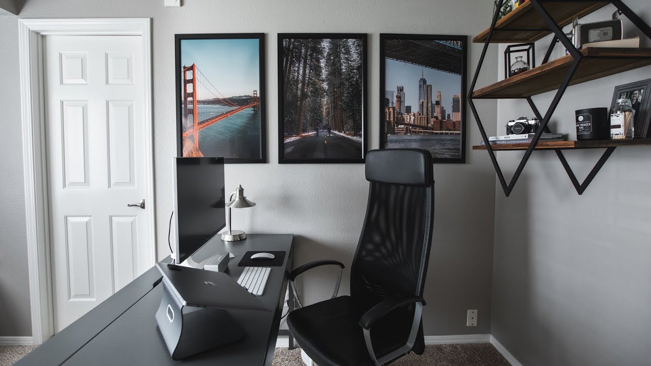 My Desk Setup + Home Office Tour 2019