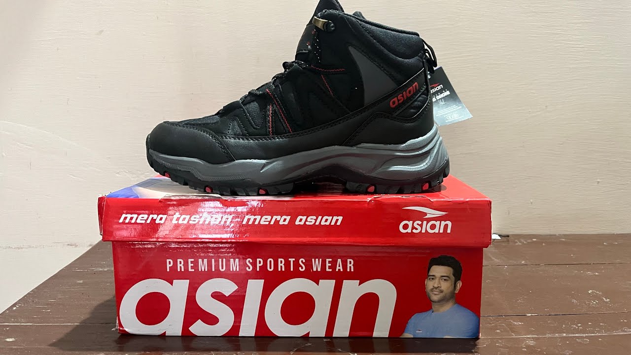 Asian trekking shoes review | Asian Trekking and Hiking Shoes Video || Asian Men&rsquo;s Everest-21 Review