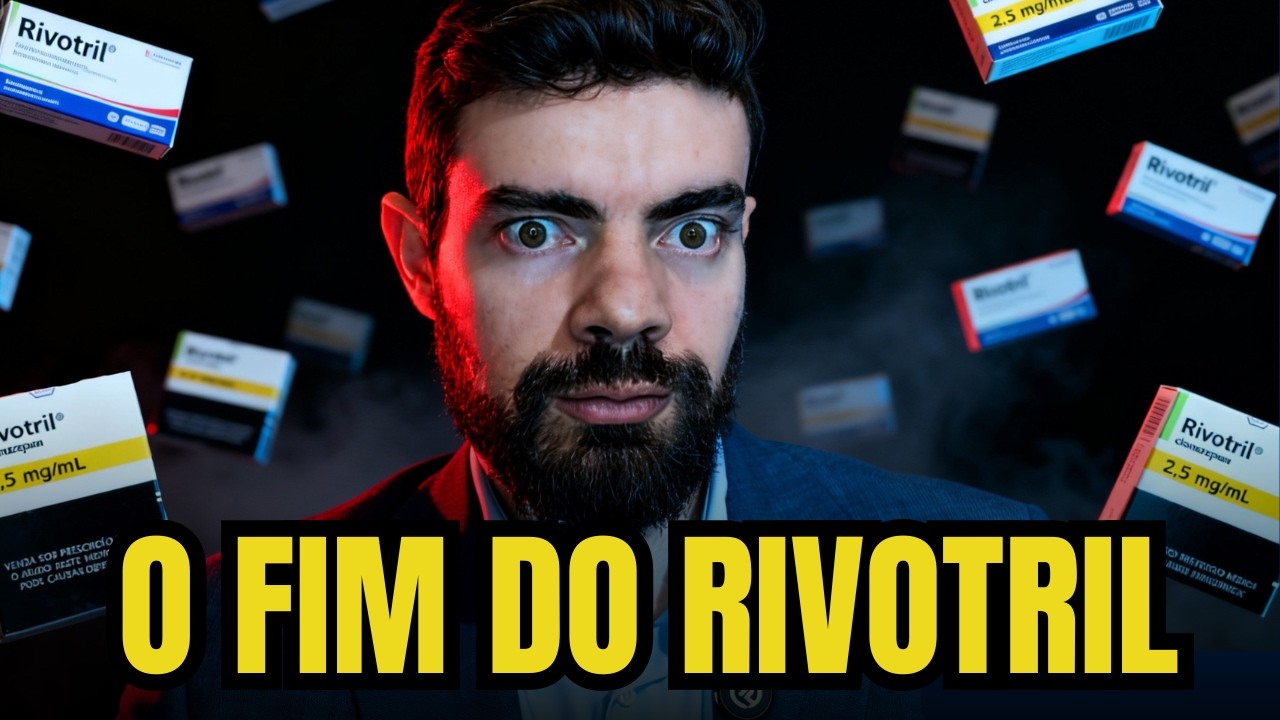 O RIVOTRIL SAIU DO BRASIL? VEJA o Perigo oculto, Como parar de vez e os Riscos de Demência