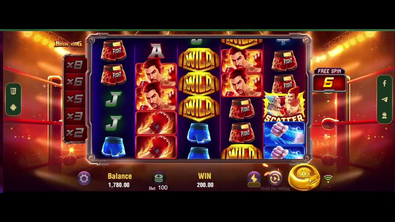Two Jackpot In A Row Boxing King | SONA101