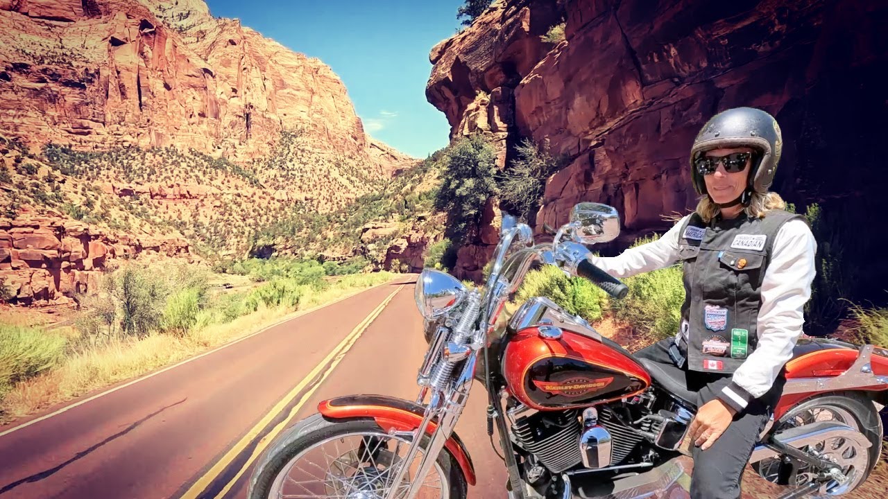 Most Unique Feature Of Motorcycle Ride Through Zion National Park