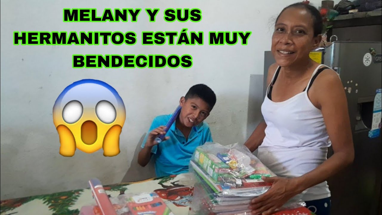 QUE EMOCIÓN GRAN CANTIDAD DE UTILES LES MANDARON DESDE MUY LEJOS ACI REACCIONARON AL RECIBIRLOS 😭😱