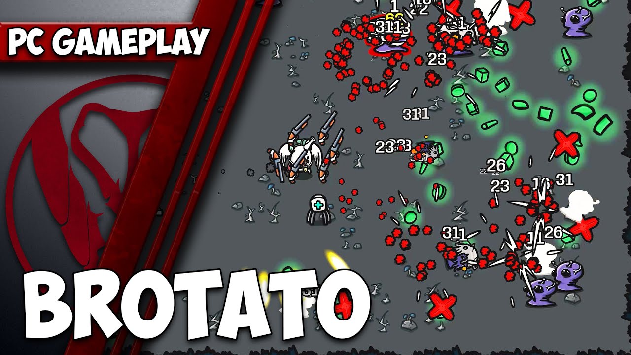 Brotato | PC Gameplay | 1440p HD | Max Settings
