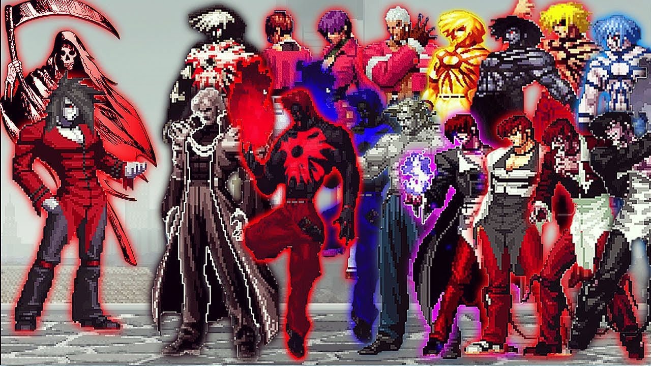 [KOF Mugen] Remus Vs 16 Ultimate Fighters Team | 1 Vs 16