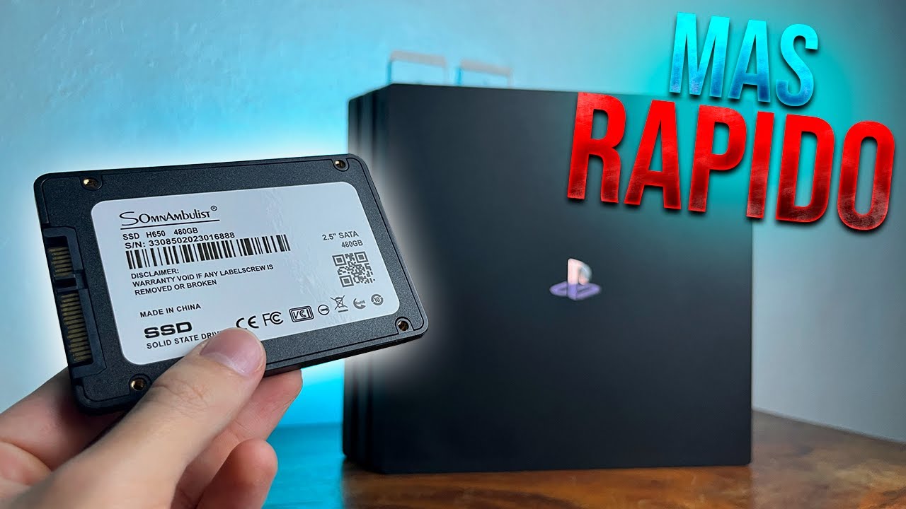SSD en PS4 ¿VALE LA PENA? | Como instalar un SSD en PS4 | Mr Gamer