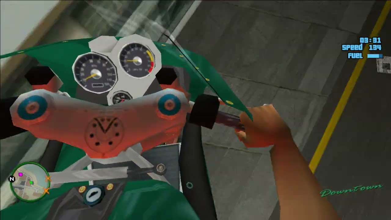 GTA Vice City NFS Underground 2018 (2021 Update) | First-person view |  Video - 7
