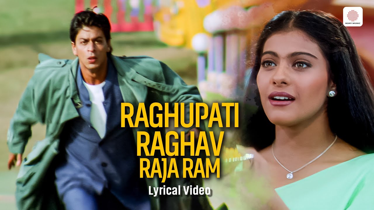 Raghupati Raghav Raja Ram - Lyrical Video | Shahrukh Khan | Kajol | Alka Yagnik | Shankar Mahadevan