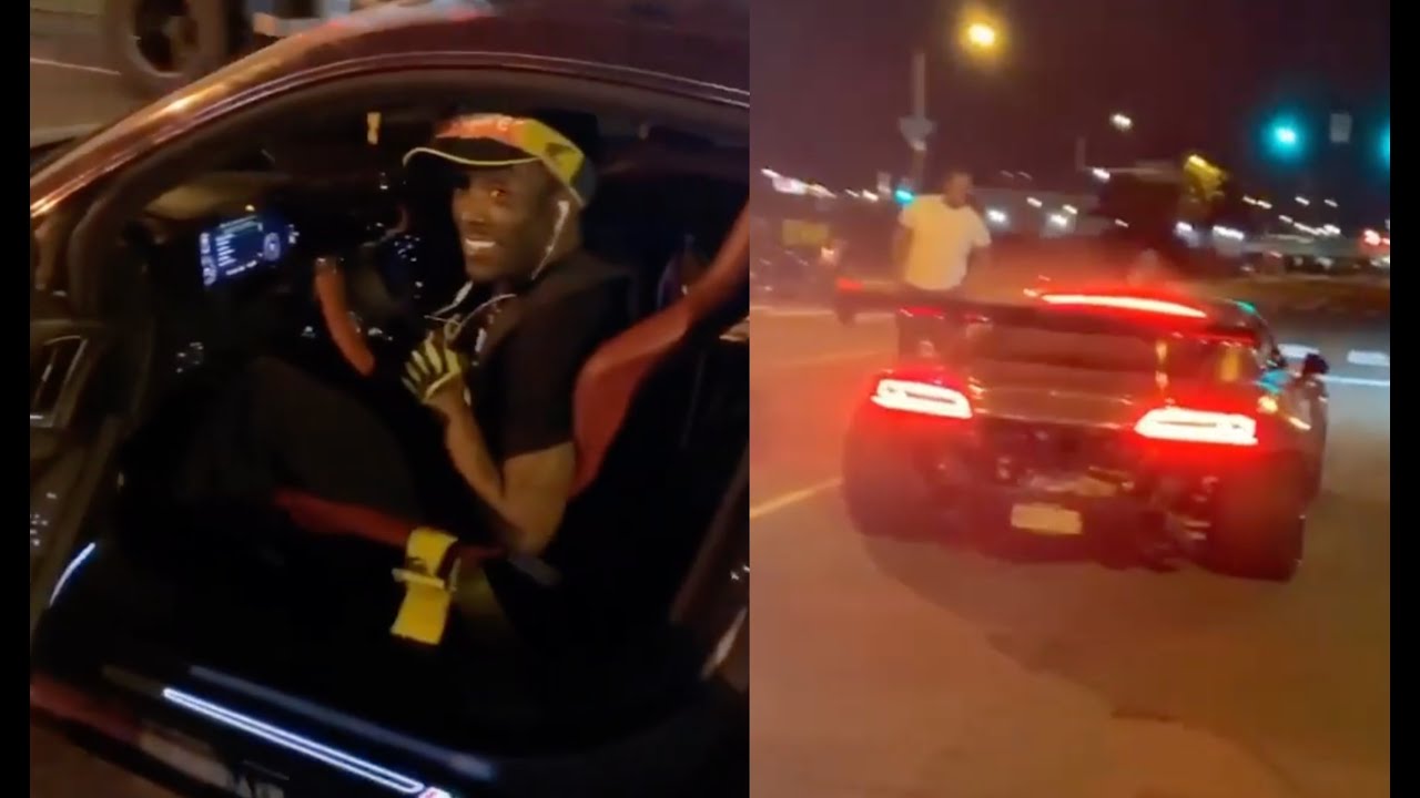 Lil Uzi Vert Races A Hellcat In His Audi R8 V10 🚘 Who You Think Won?