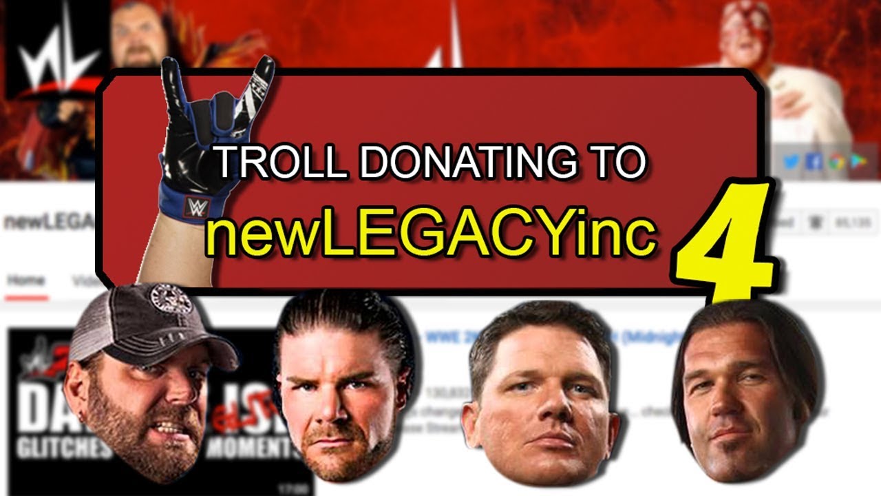 Troll Donating To newLEGACYinc 4 (Fortune 4)