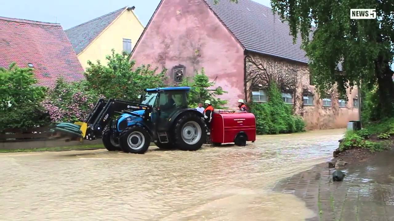 10.06.2013 (WUG) Unwetter über Weißenburg-Gunzenhausen