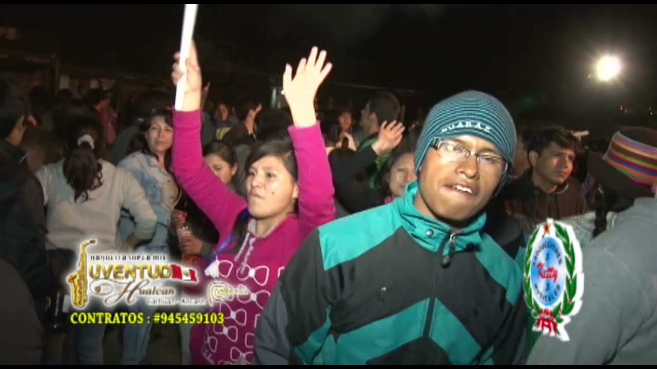 ORQUESTA JUVENTUD HUALCAN EN ANIVERSARIO DE ANGIE GIRALDO 2014 - 01