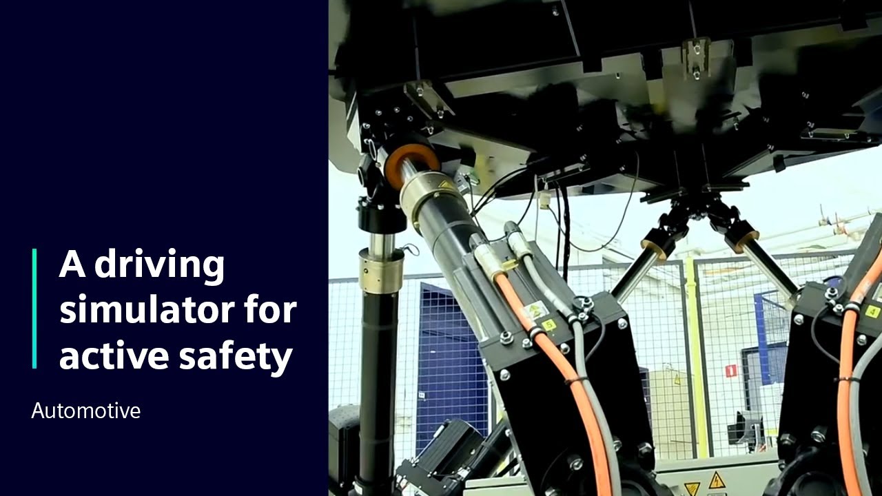 Automotive | A driving simulator for active safety | Simcenter 