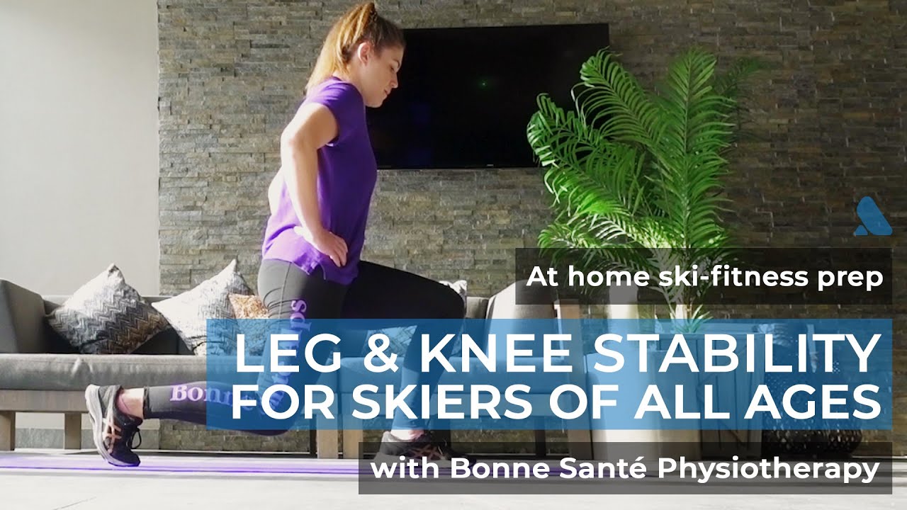 Ski-Fitness Workout - Leg & Knee Stability for Skiers of All Ages & Abilities