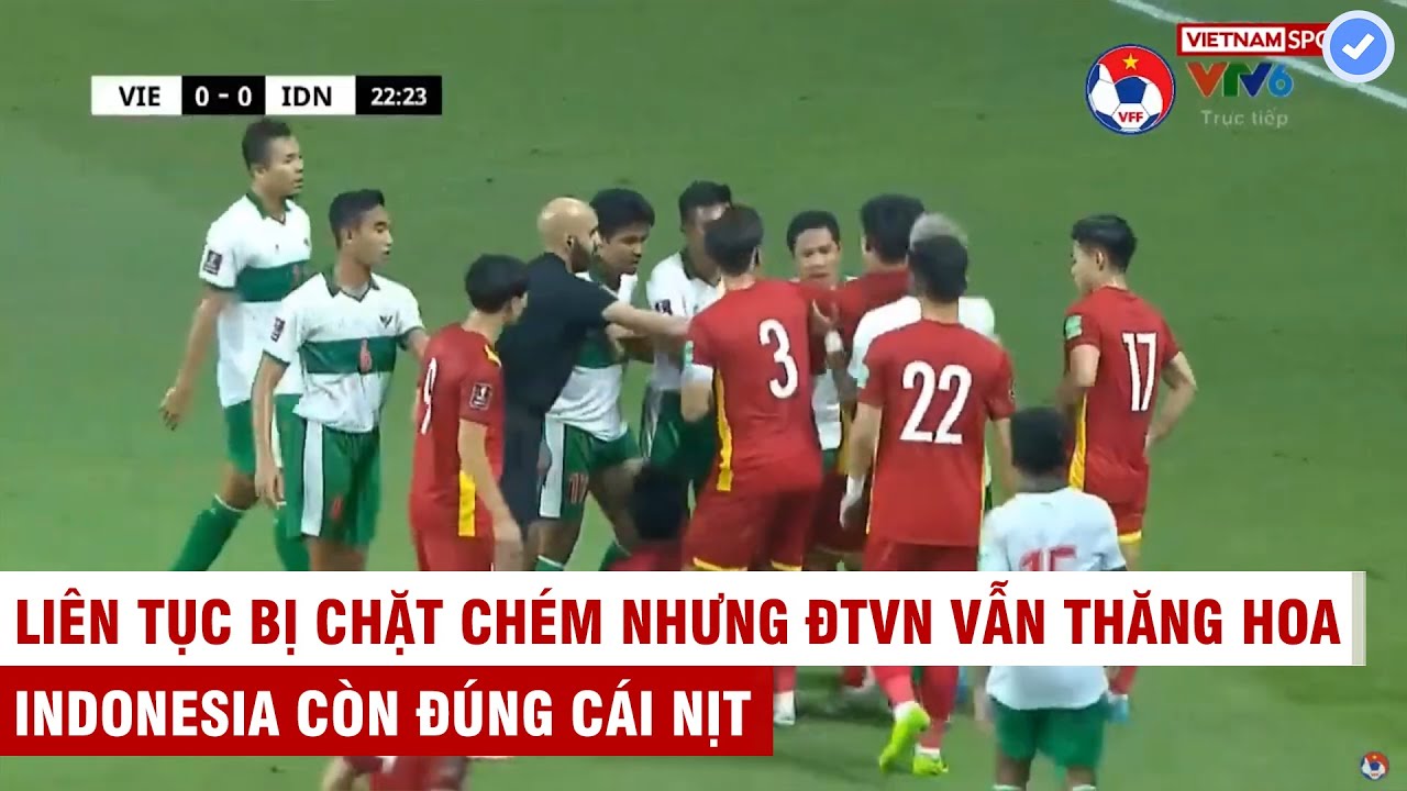 Indonesia liên tục bỏ bóng đá người và cái kết đầy nhục nhã trước những chiến binh sao vàng