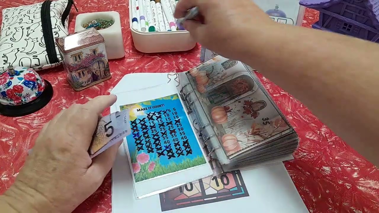 The BIG BOOK OF SAVINGS CHALLENGES. It's almost finished!!