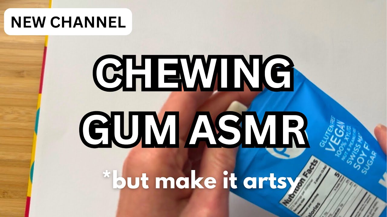 Satisfying Gum Chewing ASMR Sounds for [Ultimate Relaxation and Tingles]