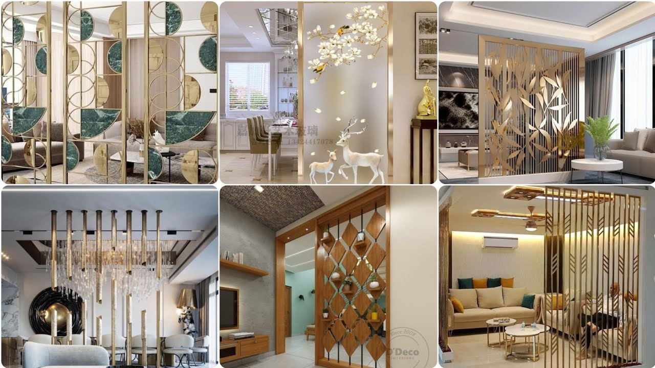 Top 50!Room Wall Partition design 2025 Home Room Divider Ideas Latest Partition Wall Design for Home
