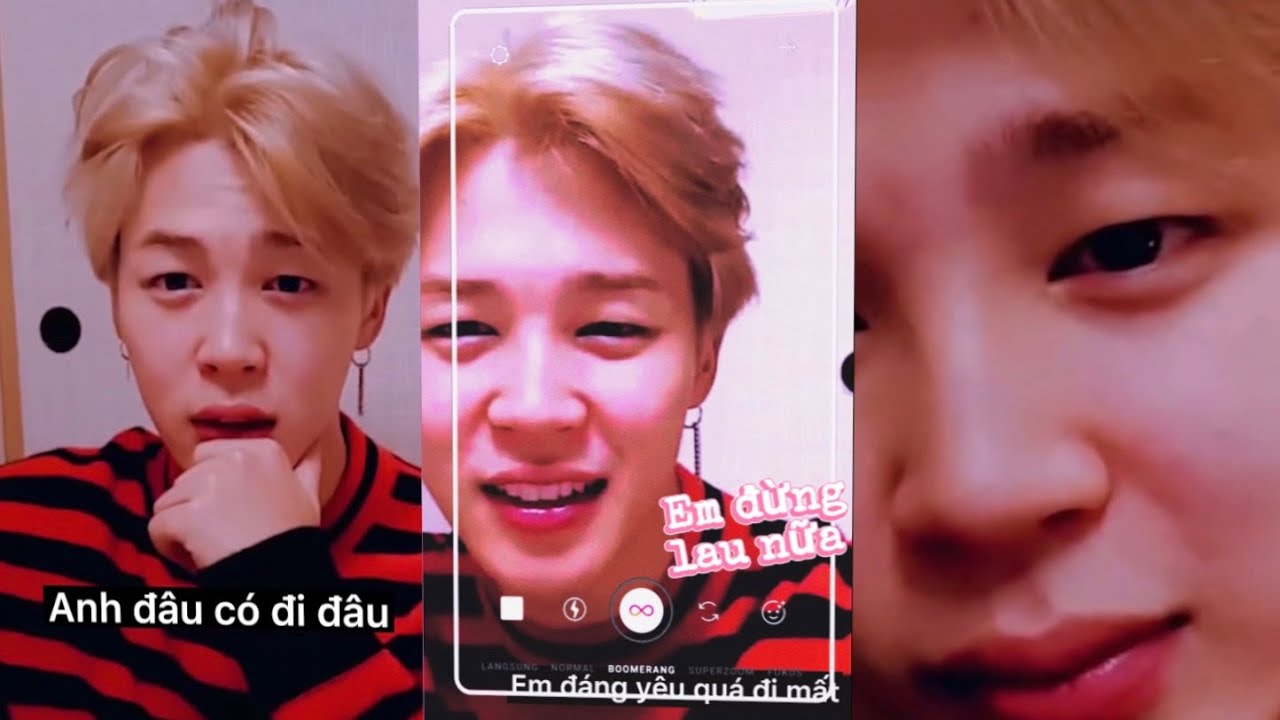 [JIMIN TƯỞNG TƯỢNG] Phản ứng của Jimin khi bạn lau miệng sau khi hôn 💋