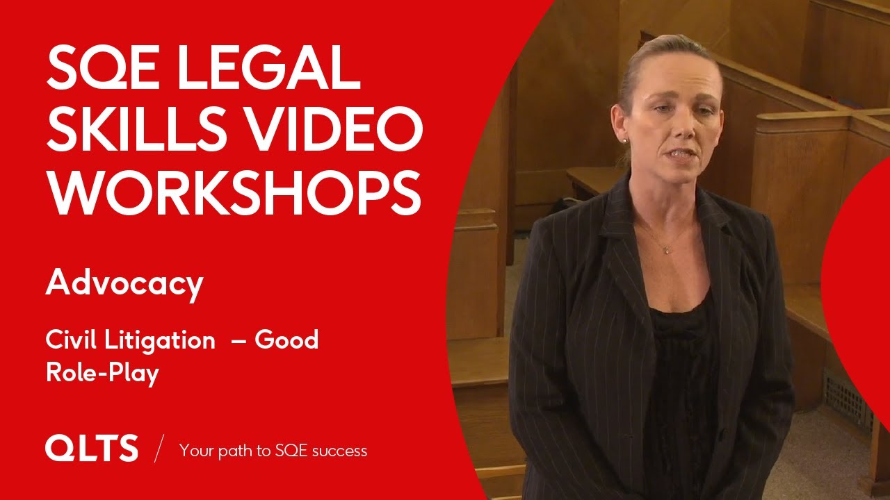 Preview - Advocacy - Civil Litigation - Good Role Play