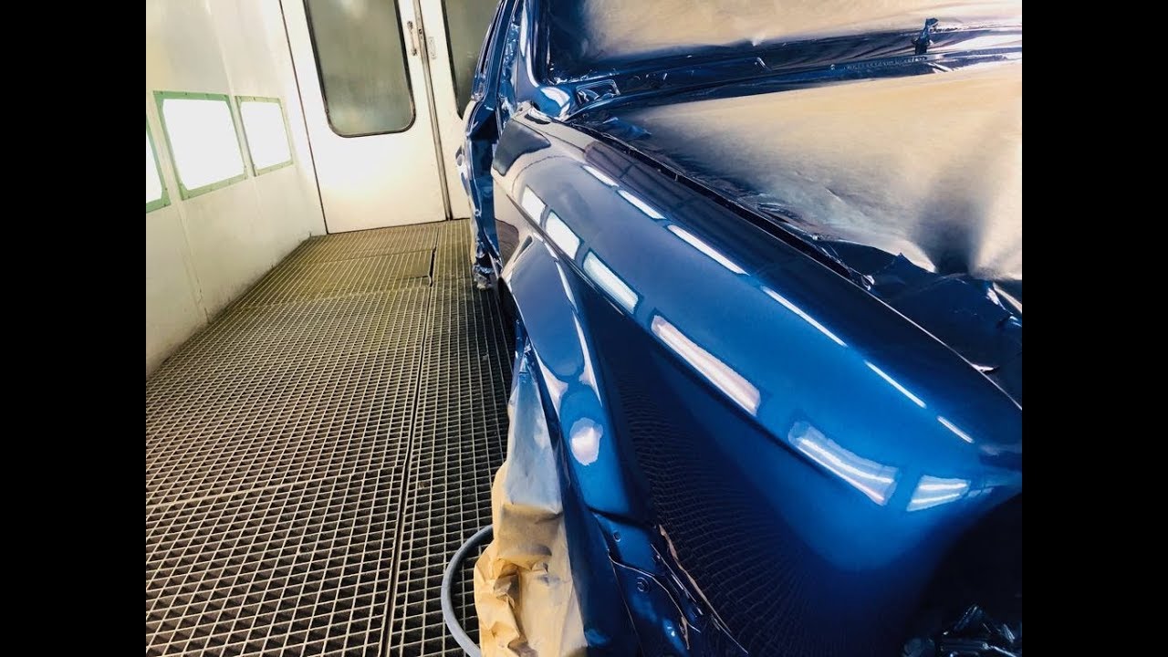 Lakování BMW  e30 - děláme prácí poctivě -spotování