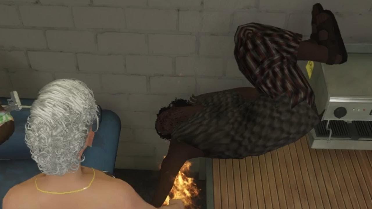 NPC Block: dead NPC tries to hide safe code from me with his butt 🫣