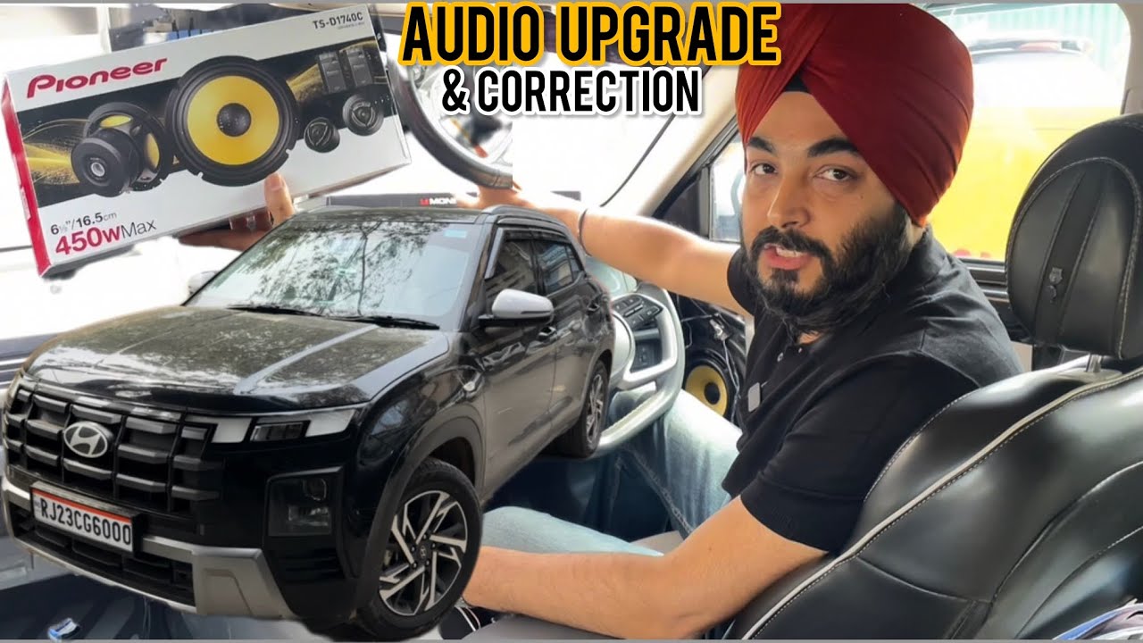 CRETA AUDIO UPGRADE AND CORRECTION✅MONSTER 4 AMPLIFIER✅PIONNER NEW D SERIES SPEAKERS✅PERFECT TUNNING