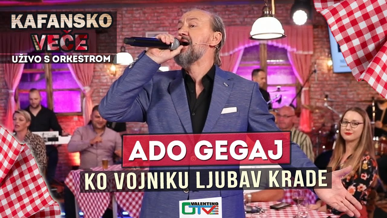 ADO GEGAJ - KO VOJNIKU LJUBAV KRADE | 2021 | UZIVO | OTV VALENTINO