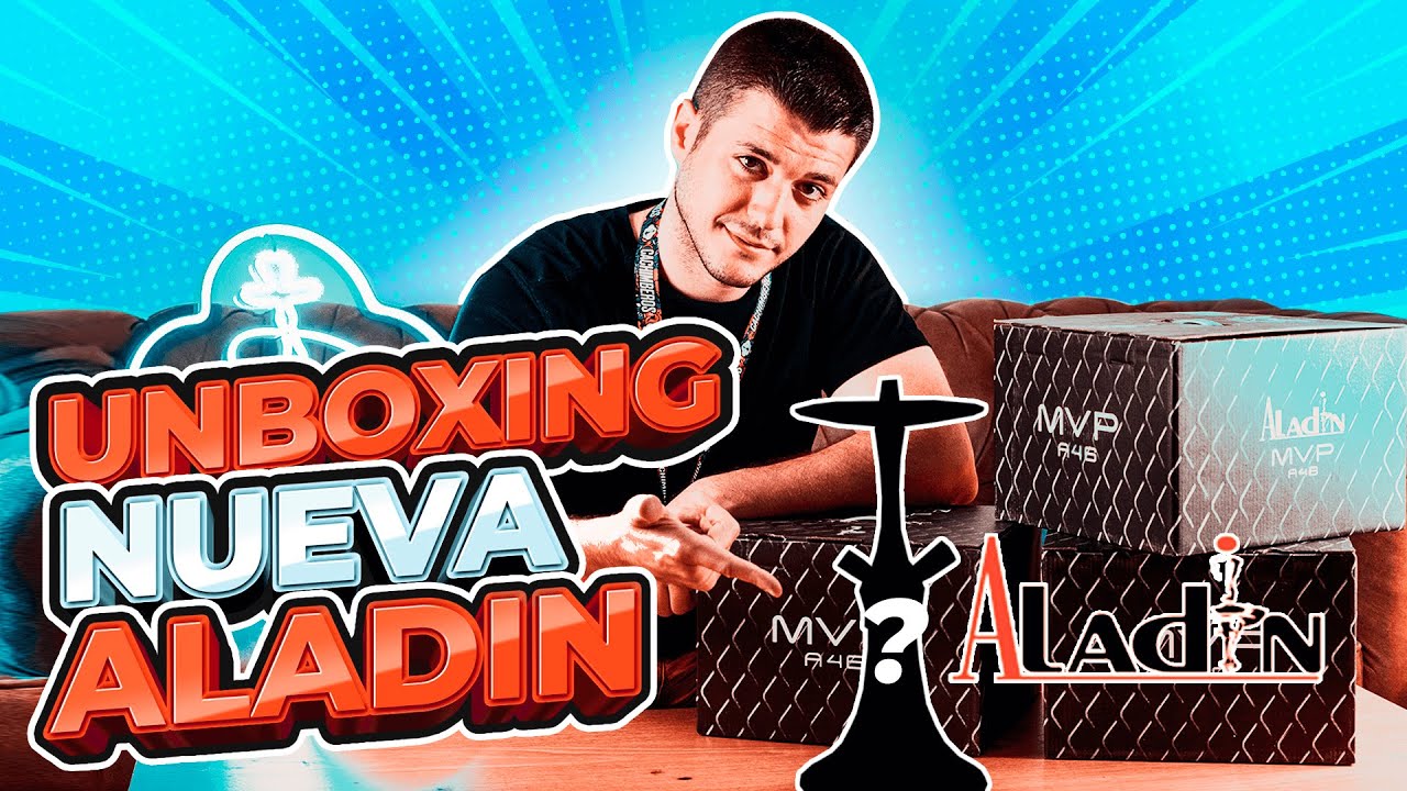 🔥 Unboxing NUEVA Cachimba Aladin en Cachimberos 📦 + la historia de Aladin que NO CONOCÍAS
