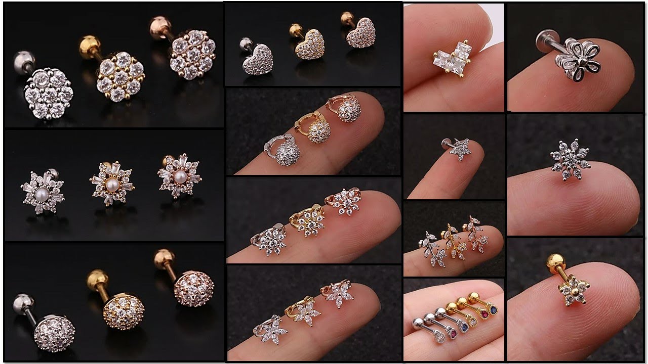 New Top 50+ Nose Pin Stud Design Collection / Gold & Silver Diamond Studded Nose Pin for Girls