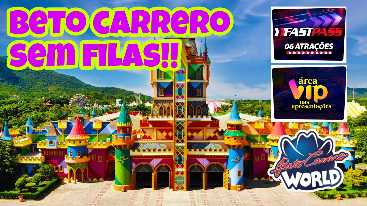 BETO CARRERO COM FASTPASS E ÁREA VIP VALE A PENA? TESTAMOS TODOS OS PASSAPORTES OPCIONAIS DO PARQUE