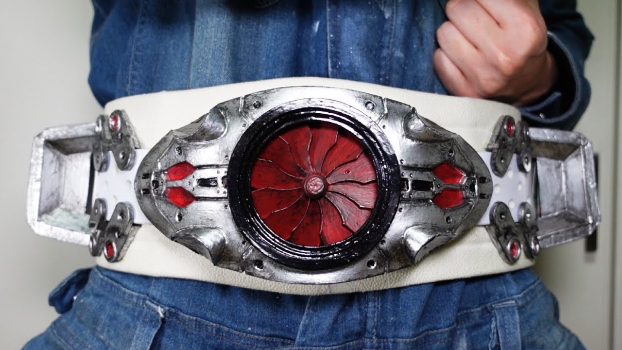 【100均工作】シン・仮面ライダー/変身ベルトタイフーン作ってみた/プラーナ強制排出補助機構付初期型/DIY　コスプレ　ダイソー　セリア　1号　本郷猛　庵野秀明　電動回転　サイクロン号