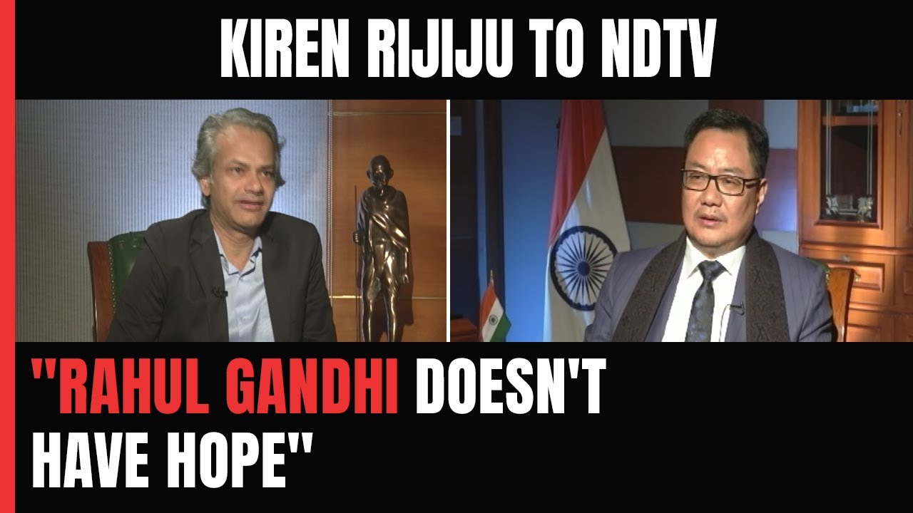 Kiren Rijiju Exclusive To NDTV And Other Top Stories